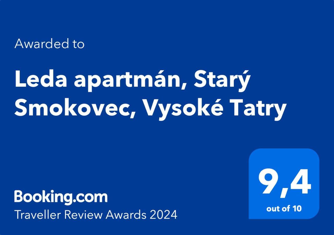 Leda Apartman, Stary Smokovec, Vysoké Tatry Eksteriør billede